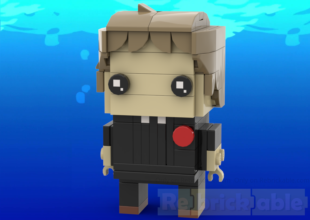 Lego Kenji Tomochika BrickHead - Persona 3