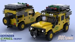 MOCturnal LAND ROVER CLASSIC DEFENDER – Camel Trophy Edition