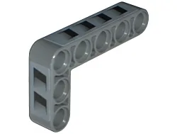 Technic, Liftarm, Modified Bent Thick L-Shape 3 x 5 with Air Intakes Pattern Model Right (Stickers) - Set 8651