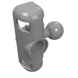 Technic Steering Arm Small with Towball / Light Gray