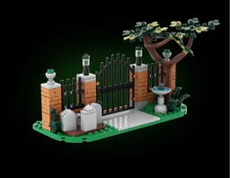 Front Gate - The Haunted Mansion