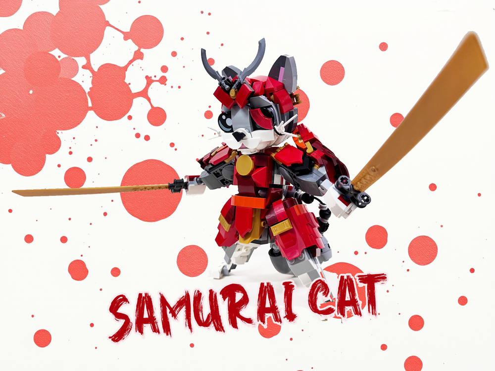 Lego Samurai Cat / Monster Hunter (31163+71812)
