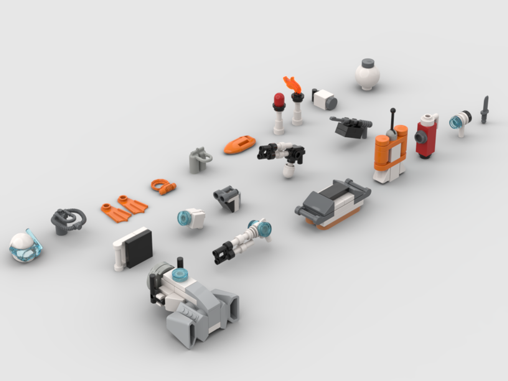 Lego Equipment (Subnautica) Part 1