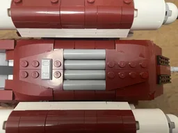 Coruscant Guard Gunship 75354 Modification