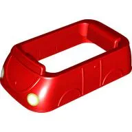 Duplo Car Body 4 x 8 with White/Yellow Headlights Print