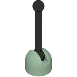Lever Small Base with Black Lever / Sand Green