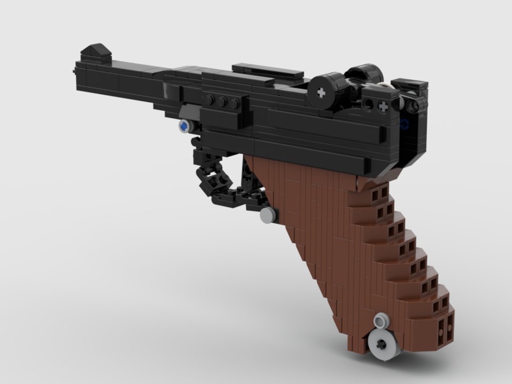 Lego MOD of Luger P08