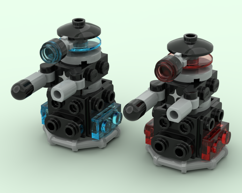 Lego Dalek Defense Drones