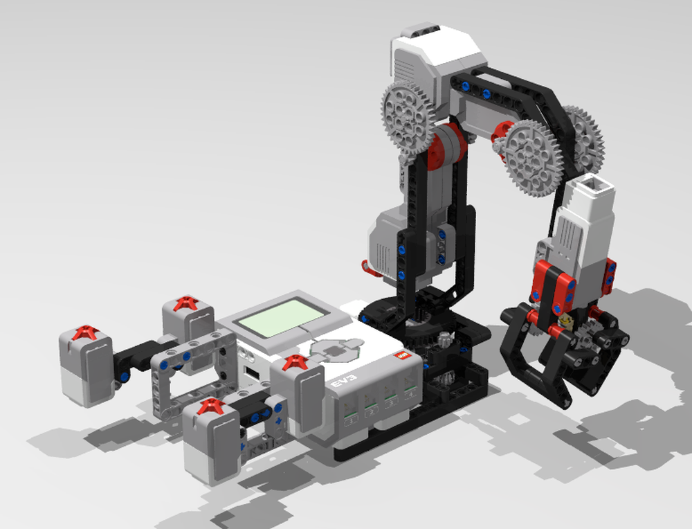 Lego 4 Axis Robot Arm