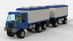 Truck with trailer