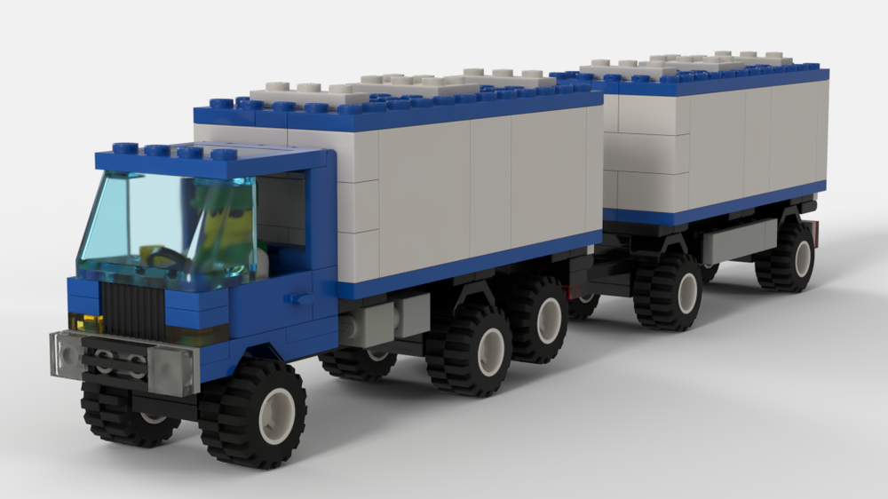 Lego Truck with trailer