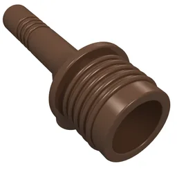 Weapon Gun / Torch (Space) [with Grooves] / Brown