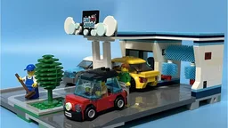 gas station
