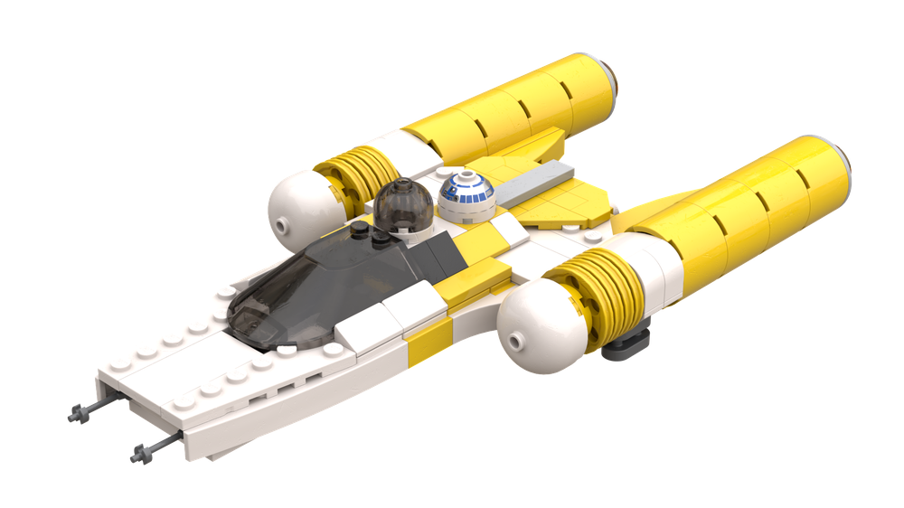 Lego Clone Wars Y Wing midi scale