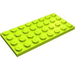 Plate 4 x 8 / Lime
