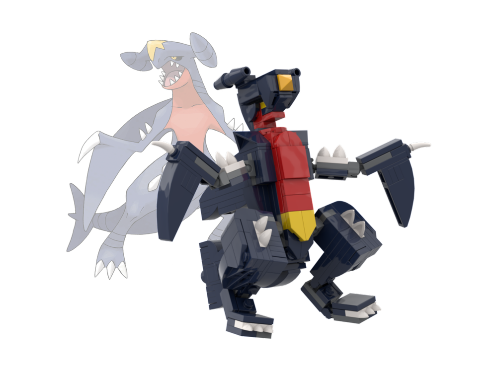 Lego Garchomp