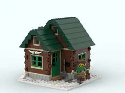 Mountain Village modification of the LEGO Creator 3 in 1: 31048 Lakeside Lodge