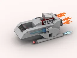 Galileo Shuttle Hot Rod Micro-Fighter (Armed)