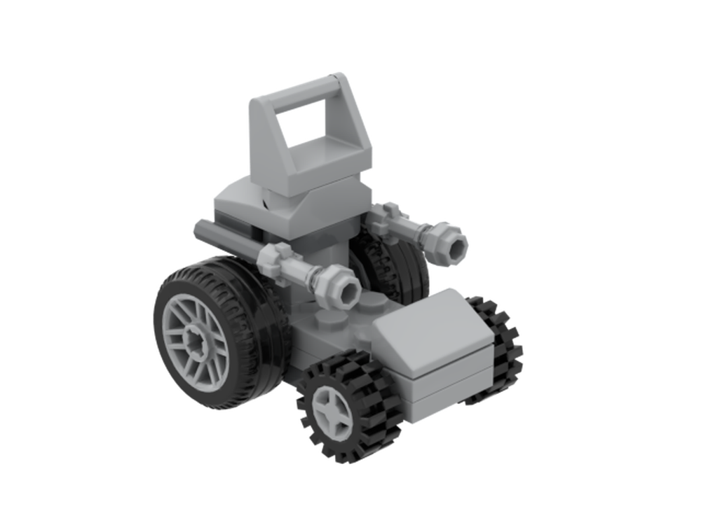Lego Bill Newton's wheelchair