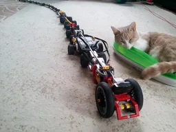 Longest Lego mindstorms robot