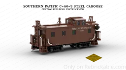 Southern Pacific C-40-3 Steel Caboose