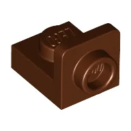 Bracket 1 x 1 - 1 x 1 Inverted / Reddish Brown