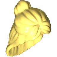 Lego Hair Long with Bun / Bright Light Yellow