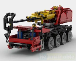 Mobile Crane (8258 Alternate, 8421 Remake)