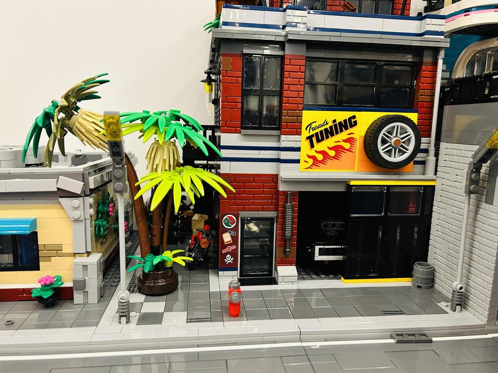 Lego Tuning Garage Modular
