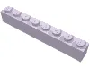 Brick 1 x 8 / Lavender
