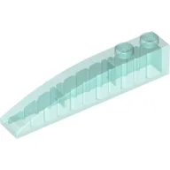 Brick Curved 6 x 1 / Trans-Light Blue