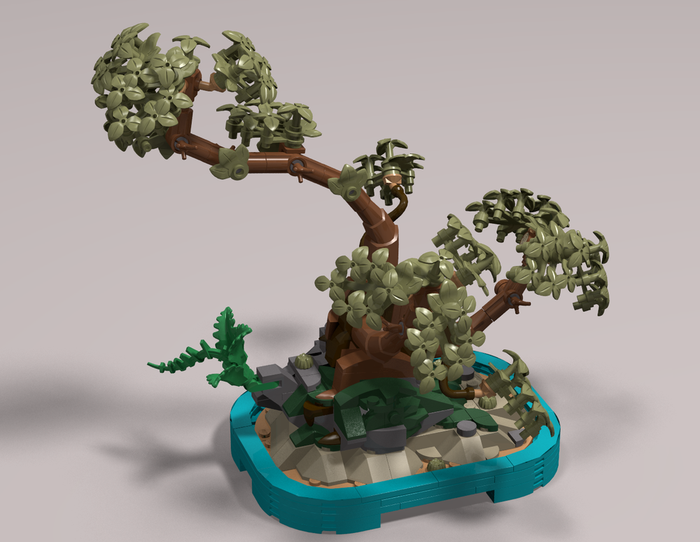 Lego Olive bonsai tree