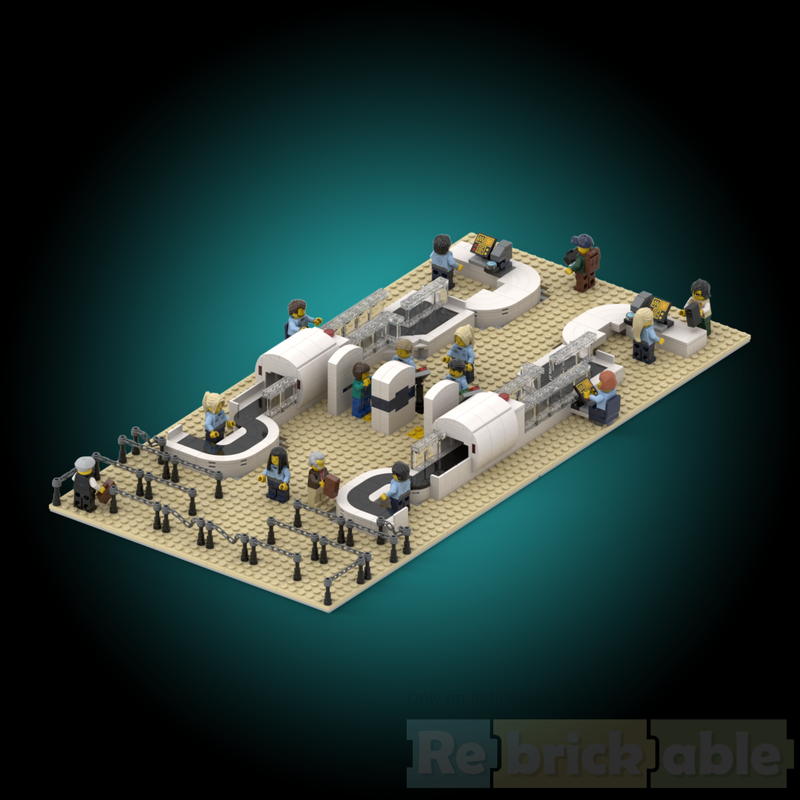 Lego Schiphol Airport security