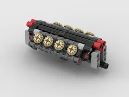 V8 custom engine for big scale cars