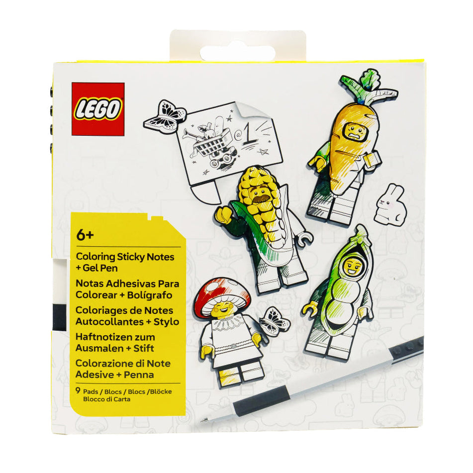 Lego Sticky Notes and Gel Pen Set Farmers Market