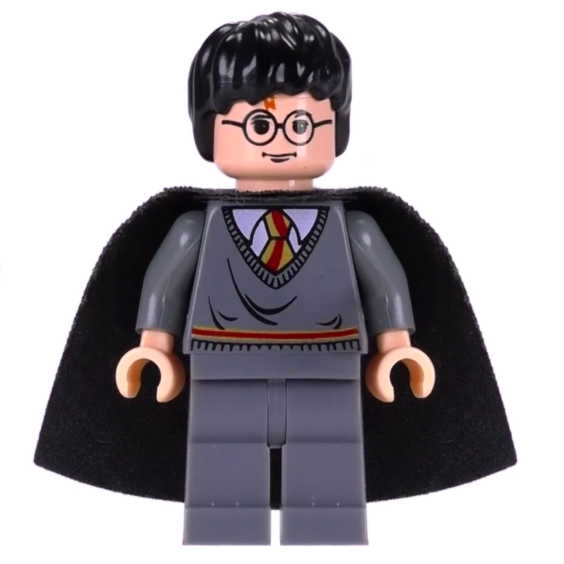 Lego Harry Potter, Gryffindor Sweater, Black Cape