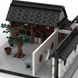 Traditional Chinese architecture(Asian architecture):beijing "Quadrangle"（part2）