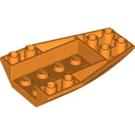 Brick Wedged, Curved Inverted 6 x 4 / Orange