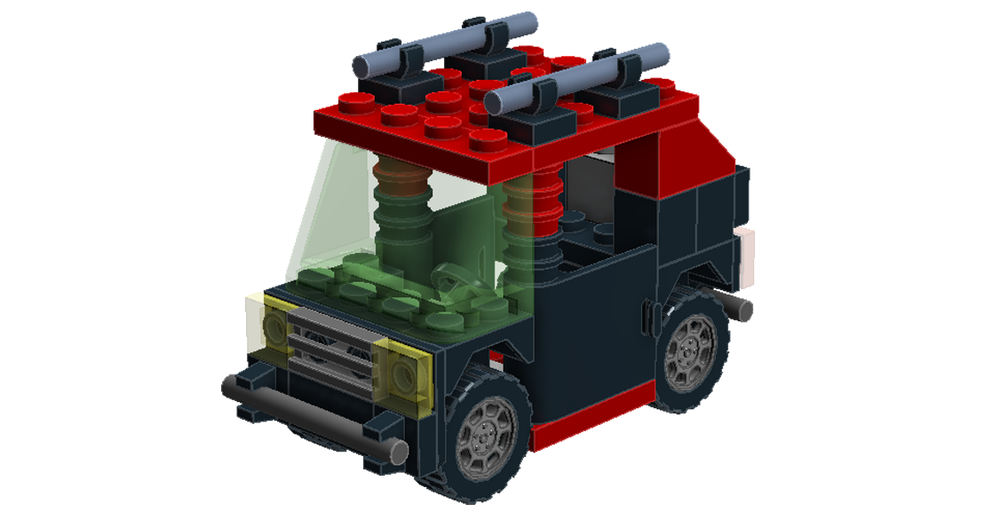 Lego Advanced SUV (4x7 chassis)
