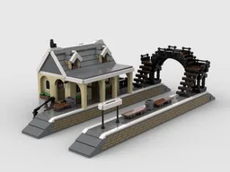 2 Platform Train Station