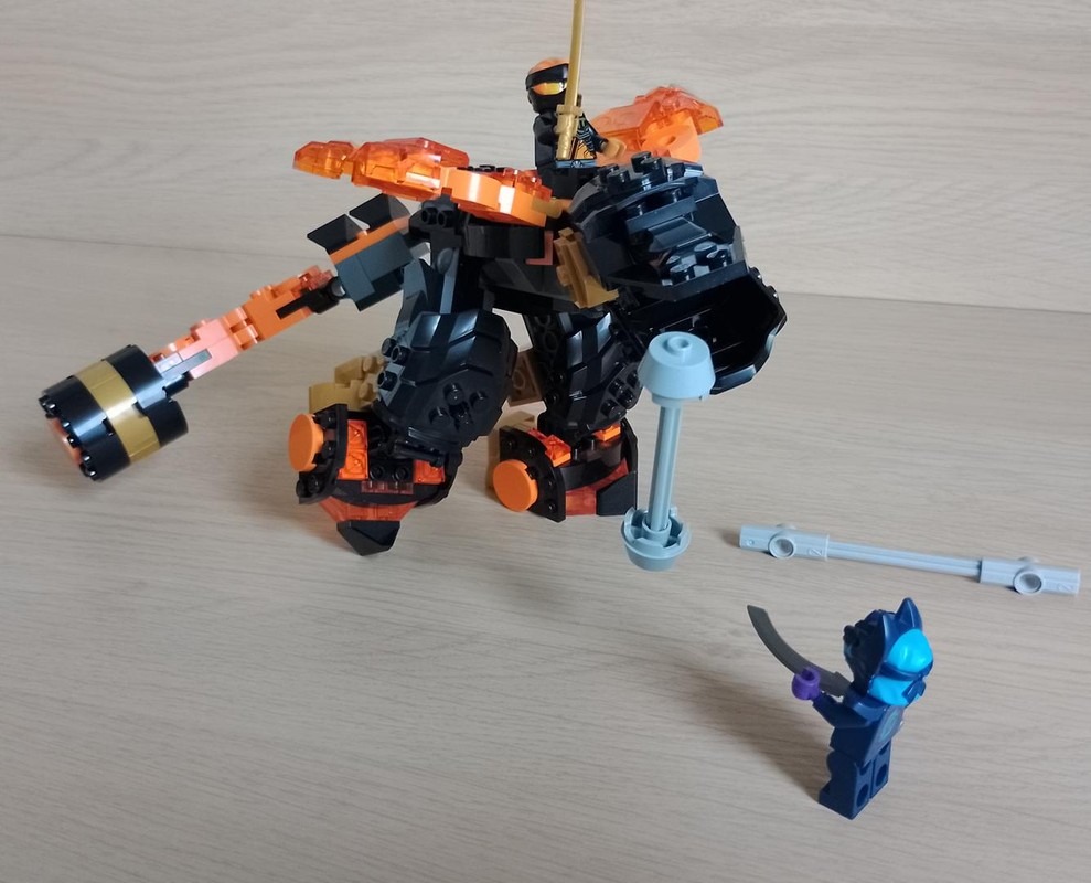 Lego Cole's Elemental Earth Dragon