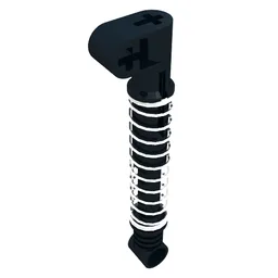 Technic Shock Absorber 9.5L with Soft Spring / Black