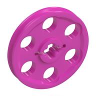 Lego Technic Wedge Belt Wheel [aka Pulley] / Dark Pink