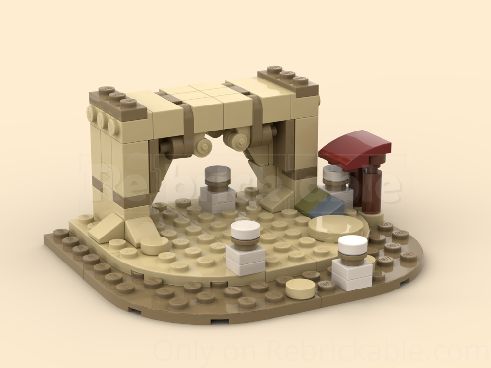 Lego Desert Arch
