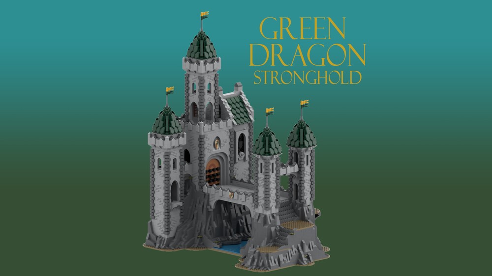 Lego Green Dragon Stronghold