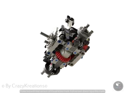 Technic 15 stud wide axle