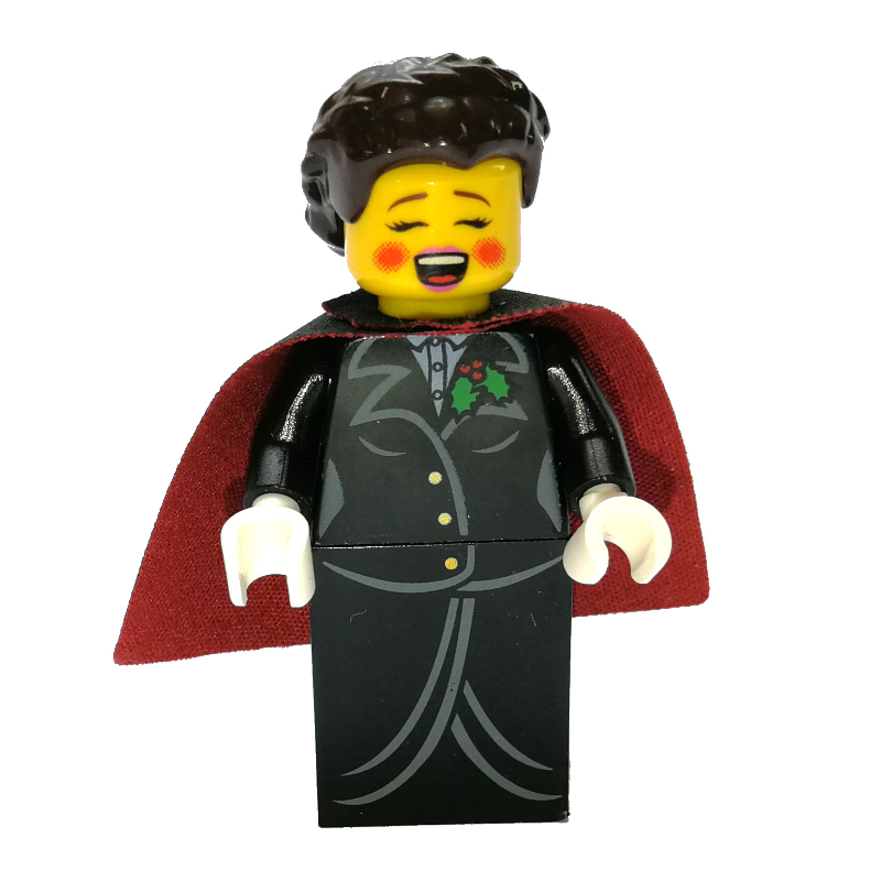 Lego Caroler, Woman, One Cape