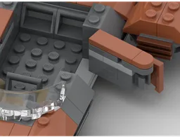Orange Sorosuub Hover Speeder