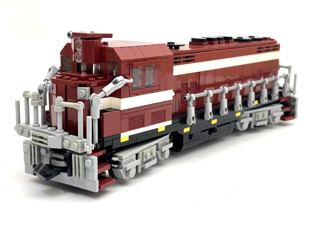Lego 1:48 SCBT&P Santa Fe CF7 (train motors)