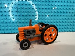 Mini FIAT old tractor